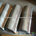 Silver stainless steel wire aluminum foil nets